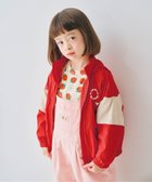 【エフオー オンラインストア/F.O.Online Store / KIDS】のマルチカラーウィンドブレーカー 人気、トレンドファッション・服の通販 founy(ファニー) ファッション Fashion キッズファッション Fashion for Kids コンパクト Compact, Small Size ループ Loop, Loop Knit 切替 Switching, Contrast Panel 春 Spring thumbnail レッド|ID: prp329100004852218 ipo3291000000036205437