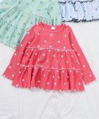 【エフオー オンラインストア/F.O.Online Store / KIDS】の【新色追加/WEB限定】ワッフルティアードTシャツ ピンク|ID: prp329100004852285 ipo3291000000035991706