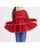 【エフオー オンラインストア/F.O.Online Store / KIDS】の【新色追加/WEB限定】ワッフルティアードTシャツ レッド|ID: prp329100004852285 ipo3291000000035991710