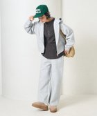 【フリークスストア/FREAK'S STORE】の【セットアイテム】ボンディング ショートジップパーカー パンツセット 25AW ライトグレー|ID: prp329100004853009 ipo3291000000035646818