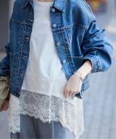 【スローブ イエナ/SLOBE IENA】のレースコンビカットソー2 人気、トレンドファッション・服の通販 founy(ファニー) ファッション Fashion レディースファッション Fashion for Women トップス・カットソー Cut & Sew Tops カットソー・ベーシックTシャツ Cut-and-Sewn Tops / Stretch Tees & Basics 2026年 2026 おすすめ Recommended / Our Picks カットソー Cut and Sewn Top ジャケット Jacket, Outerwear ドッキング Docking, Mixed Material ベーシック Basic, Essential ラグジュアリー Luxury, Elegant レース Lace, Lace Fabric エレガント 上品 Elegant 夏 Summer 春 Spring S/S・春夏 SS, Spring/Summer, Warm Season |ID:prp329100004853039