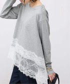 【スローブ イエナ/SLOBE IENA】のレースコンビカットソー2 人気、トレンドファッション・服の通販 founy(ファニー) ファッション Fashion レディースファッション Fashion for Women トップス・カットソー Cut & Sew Tops カットソー・ベーシックTシャツ Cut-and-Sewn Tops / Stretch Tees & Basics 2026年 2026 おすすめ Recommended / Our Picks カットソー Cut and Sewn Top ジャケット Jacket, Outerwear ドッキング Docking, Mixed Material ベーシック Basic, Essential ラグジュアリー Luxury, Elegant レース Lace, Lace Fabric エレガント 上品 Elegant 夏 Summer 春 Spring S/S・春夏 SS, Spring/Summer, Warm Season thumbnail グレーA|ID: prp329100004853039 ipo3291000000036118143