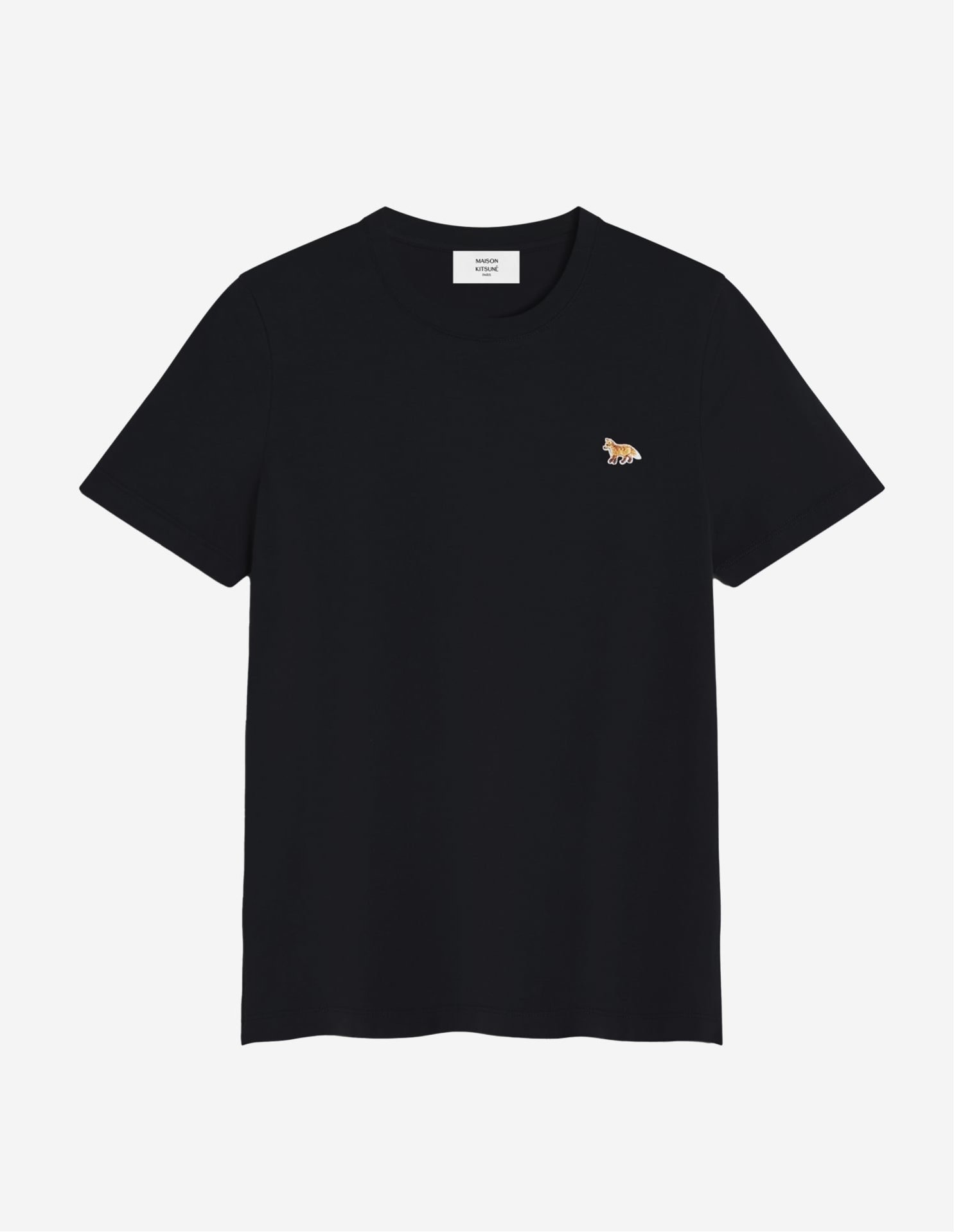 【メゾン キツネ/MAISON KITSUNE】のBABY FOX REGULAR TEE-SHIRT 人気、トレンドファッション・服の通販 founy(ファニー) 　ファッション　Fashion　レディースファッション　Fashion for Women　トップス・カットソー　Cut & Sew Tops　シャツ・ブラウス・オフィスカジュアル　Elegant Blouses & Button-Ups　冬　Winter / This Winter　パッチ　Patch, Appliqué　フィット　Fit, Slim Fit　フレンチ　French, French Style　レギュラー　Regular, Standard Fit　エレガント 上品　Elegant　半袖　Short Sleeve, Half Sleeve　A/W・秋冬　Autumn/Winter　 other-1|ID: prp329100004853049 ipo3291000000036268322