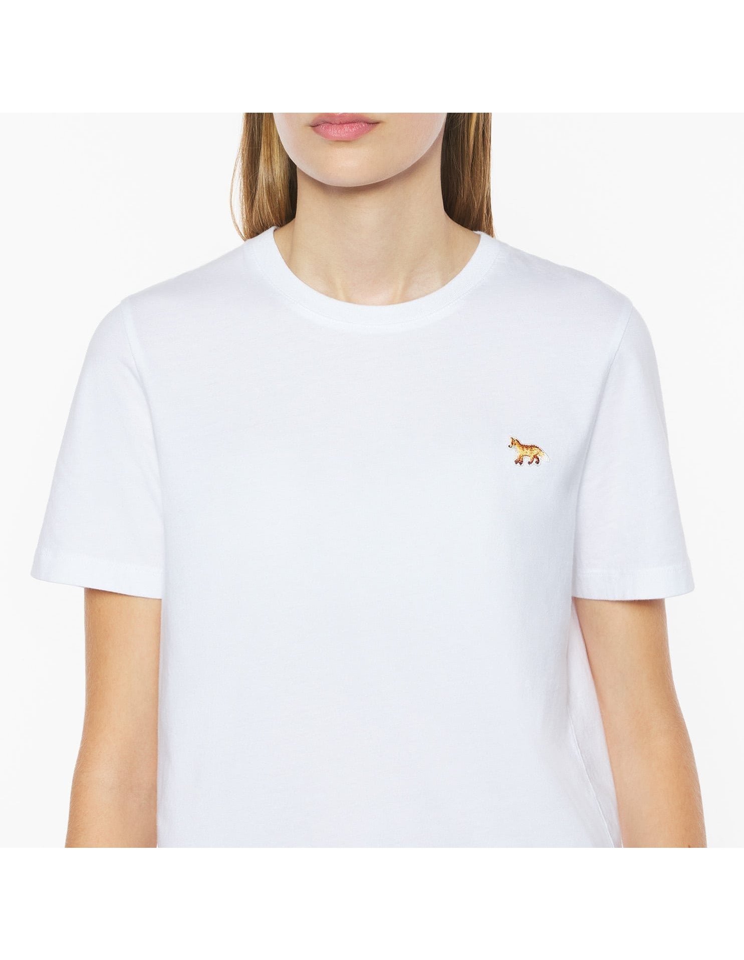 【メゾン キツネ/MAISON KITSUNE】のBABY FOX REGULAR TEE-SHIRT インテリア・キッズ・メンズ・レディースファッション・服の通販 founy(ファニー) 　ファッション　Fashion　レディースファッション　Fashion for Women　トップス・カットソー　Cut & Sew Tops　シャツ・ブラウス・オフィスカジュアル　Elegant Blouses & Button-Ups　冬　Winter / This Winter　パッチ　Patch, Appliqué　フィット　Fit, Slim Fit　フレンチ　French, French Style　レギュラー　Regular, Standard Fit　エレガント 上品　Elegant　半袖　Short Sleeve, Half Sleeve　A/W・秋冬　Autumn/Winter　WHITE|ID: prp329100004853049 ipo3291000000036268327