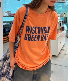 【チャオパニックティピー/CIAOPANIC TYPY】の【UNISEX】アシッドウォッシュ加工ロゴTEE 人気、トレンドファッション・服の通販 founy(ファニー) ファッション Fashion レディースファッション Fashion for Women ウォッシュ Washed Finish ヴィンテージ Vintage Style カーゴパンツ Cargo Pants, Utility Pants スウェット / スエット Sweatshirt, Sweatwear フリル Frill, Ruffle プリント Print, Printed Pattern ユニセックス Unisex, Genderless ワイド Wide, Wide Fit おすすめ Recommended / Our Picks |ID:prp329100004853114