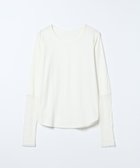 【ジーナシス/JEANASiS】のドッキングテレコLS TEE 人気、トレンドファッション・服の通販 founy(ファニー) ファッション Fashion レディースファッション Fashion for Women おすすめ Recommended / Our Picks インナー Innerwear カーディガン Cardigan, Knitwear サロペ Salopette, Salopette Dress ジャケット Jacket, Outerwear スウェット / スエット Sweatshirt, Sweatwear ストレッチ Stretch, Stretchy Fabric テレコ Ribbed, Rib Stitch トレンド Trend, Trending Now ドッキング Docking, Mixed Material フィット Fit, Slim Fit ラウンド Round, Round Neck レース Lace, Lace Fabric 今季 This Season, Current Season thumbnail ホワイト×ホワイト|ID: prp329100004853119 ipo3291000000035648342