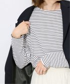 【スローブ イエナ/SLOBE IENA】のビンテージ加工ボーダーロンTEE ホワイト|ID: prp329100004853125 ipo3291000000035648407