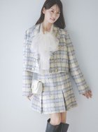 【スナイデル/SNIDEL】のバリエツイードスカート 人気、トレンドファッション・服の通販 founy(ファニー) ファッション Fashion レディースファッション Fashion for Women スカート Skirts イエロー Yellow ウェーブ Wavy Pattern 春 Spring ジャケット Jacket, Outerwear スマート Smart, Elegant チェック Check, Plaid, Tartan ツイード Twill, Twill Weave プリーツ Pleats, Pleated ボックス Boxy, Box Shape ワンポイント One Point, Statement Accent おすすめ Recommended / Our Picks thumbnail SAX[083]|ID: prp329100004853152 ipo3291000000035648728