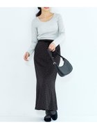 【コカ/COCA】のサッカーサテンナロースカート Black|ID: prp329100004853178 ipo3291000000035648887