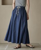 【コーエン/COEN】のコットンレーヨンデニムパネルフレアスカート NAVY|ID: prp329100004853219 ipo3291000000036317179