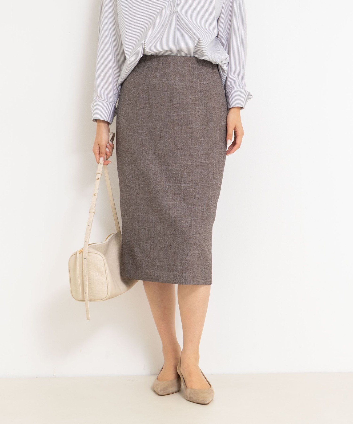 【ノーリーズ/NOLLEY'S】の《セットアップ対応》ウォッシャブルウール調タイトスカート インテリア・キッズ・メンズ・レディースファッション・服の通販 founy(ファニー) ファッション Fashion レディースファッション Fashion for Women セットアップ Matching Sets スカート・ミニ/ミディ/マキシ Skirts / Mini, Midi & Maxi Skirts ジャケット Jacket, Outerwear ストレッチ Stretch, Stretchy Fabric セットアップ Set-Up, Coordinated Outfit タイトスカート Pencil Skirt, Tight Skirt トレンド Trend, Trending Now 定番 Standard, Basic Item おすすめ Recommended / Our Picks 2025年 2025 2025-2026秋冬・A/W Autumn/Winter 2025–26 AW25–26 ブラウンベージュ系3|ID: prp329100004853340 ipo3291000000036219475