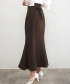 【ジュノア/JUNOAH】のセネア レースアップマーメイドスカート ブラウン|ID: prp329100004853378 ipo3291000000035649745