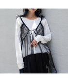 【フリークスストア/FREAK'S STORE】のチュール キャミ ミニワンピース 人気、トレンドファッション・服の通販 founy(ファニー) ファッション Fashion レディースファッション Fashion for Women ワンピース Dresses 冬 Winter / This Winter キャミ Camisole, Cami Top チュール Tulip, Tulip Motif A/W・秋冬 Autumn/Winter thumbnail ブラック|ID: prp329100004853433 ipo3291000000035650064