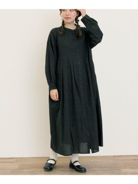 【サマンサモスモス/Samansa Mos2】の【Cross*Linen】タックワンピース《S/Mサイズ》 人気、トレンドファッション・服の通販 founy(ファニー) ファッション Fashion レディースファッション Fashion for Women ワンピース Dresses シンプル Simple, Minimal リネン Linen, Linen Fabric |ID:prp329100004853560