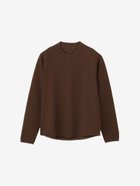 【ゴールドウィン/GOLDWIN】のワッフルライトロングスリーブティーシャツ(ユニセックス) 人気、トレンドファッション・服の通販 founy(ファニー) ファッション Fashion レディースファッション Fashion for Women トップス・カットソー Cut & Sew Tops シャツ・ブラウス・オフィスカジュアル Elegant Blouses & Button-Ups アウトドア Outdoor Clothing シンプル Simple, Minimal 抗菌 Antibacterial, Bacteria-Resistant 軽量 Lightweight, Ultra Light 長袖 Long Sleeve, Full Sleeve thumbnail チコリーブラウン|ID: prp329100004853765 ipo3291000000036069532