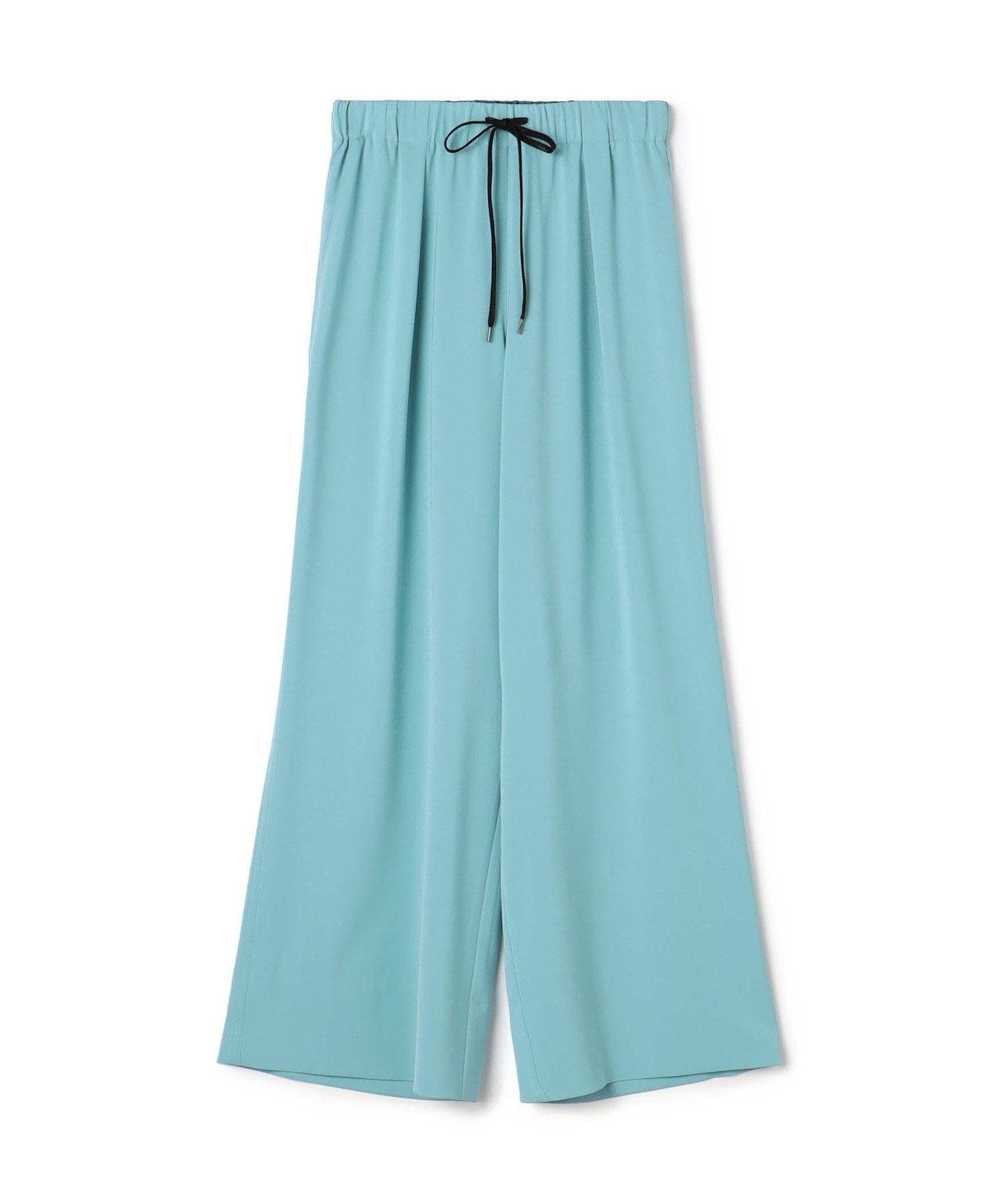 【トゥモローランド/TOMORROWLAND】の2-wayストレッチ イージーセミワイドパンツ インテリア・キッズ・メンズ・レディースファッション・服の通販 founy(ファニー) 　ファッション　Fashion　レディースファッション　Fashion for Women　パンツ　Pants & Trousers　シューズ　Shoes, Footwear　シルク　Silk, 100% Silk　シンプル　Simple, Minimal　ストレッチ　Stretch, Stretchy Fabric　セットアップ　Set-Up, Coordinated Outfit　とろみ　Fluid, Flowy Fabric　ドレープ　Drape, Draping Fabric　ドローストリング　Drawstring, Pull Cord　バランス　Balance, Style Balance　フラット　Flat, Flat Shoes　リラックス　Relax, Relaxed Fit　おすすめ　Recommended / Our Picks　日本製　Made In Japan　セレモニー　Ceremony　入学式　Entrance Ceremony　63 ライトブルー|ID: prp329100004853839 ipo3291000000036284332