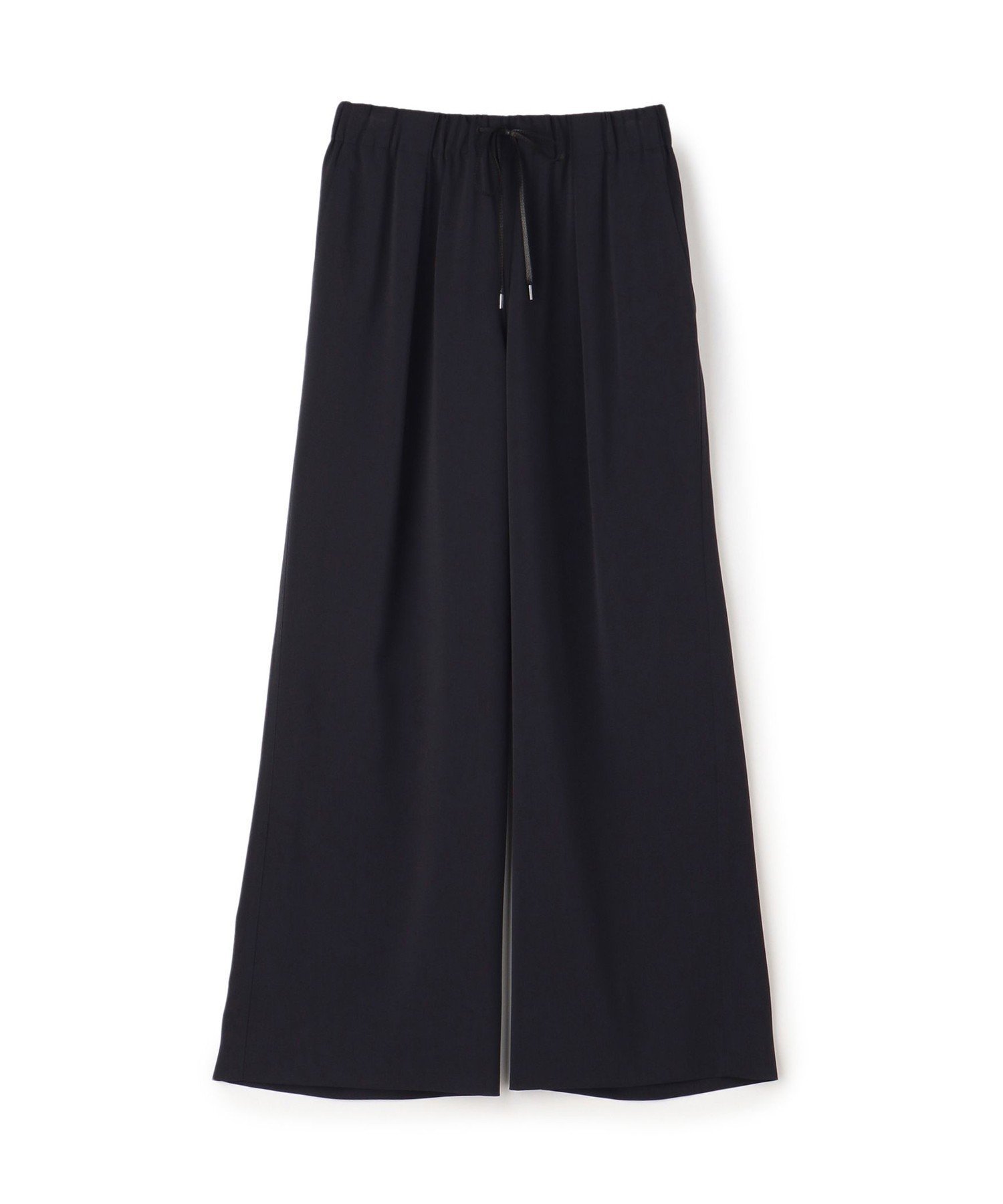 【トゥモローランド/TOMORROWLAND】の2-wayストレッチ イージーセミワイドパンツ インテリア・キッズ・メンズ・レディースファッション・服の通販 founy(ファニー) 　ファッション　Fashion　レディースファッション　Fashion for Women　パンツ　Pants & Trousers　シューズ　Shoes, Footwear　シルク　Silk, 100% Silk　シンプル　Simple, Minimal　ストレッチ　Stretch, Stretchy Fabric　セットアップ　Set-Up, Coordinated Outfit　とろみ　Fluid, Flowy Fabric　ドレープ　Drape, Draping Fabric　ドローストリング　Drawstring, Pull Cord　バランス　Balance, Style Balance　フラット　Flat, Flat Shoes　リラックス　Relax, Relaxed Fit　おすすめ　Recommended / Our Picks　日本製　Made In Japan　セレモニー　Ceremony　入学式　Entrance Ceremony　69 ネイビー|ID: prp329100004853839 ipo3291000000036284334