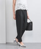 【ユナイテッドアローズ/UNITED ARROWS】のタック テーパード パンツ BLACK|ID: prp329100004853860 ipo3291000000035669320