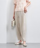 【ユナイテッドアローズ/UNITED ARROWS】のタック テーパード パンツ NATURAL|ID: prp329100004853860 ipo3291000000035669330