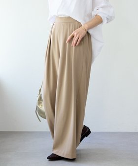 【リヴドロワ/RIVE DROITE】の【ウォッシャブル】【シーズンレスで使える】タックワイドスラックス 人気、トレンドファッション・服の通販 founy(ファニー) ファッション Fashion レディースファッション Fashion for Women インナー Innerwear ウォッシャブル Machine Washable シューズ Shoes, Footwear スラックス Slacks, Dress Pants ポケット Pocket, Pocket Detail 再入荷 Restock / Back in Stock おすすめ Recommended / Our Picks ビジネス 仕事 通勤 Business / Work / Commuting |ID:prp329100004853869