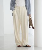 【ビューティ&ユース ユナイテッドアローズ/BEAUTY&YOUTH / UNITED ARROWS】のポリエステルブレンド ツイルバックゴムパンツ 人気、トレンドファッション・服の通販 founy(ファニー) ファッション Fashion レディースファッション Fashion for Women パンツ Pants & Trousers バッグ Bags ストレート Straight, Straight Cut スマート Smart, Elegant ダウン Down, Puffer ベロア Velour, Soft Velvet ボトム Bottoms, Lower Wear ポケット Pocket, Pocket Detail リラックス Relax, Relaxed Fit ルーズ Loose, Oversized ワイド Wide, Wide Fit thumbnail OFF WHITE|ID: prp329100004853877 ipo3291000000035834361