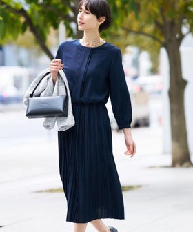 【デッサン/Dessin】の【入卒/セレモニー】セレモニージョーゼットワンピース 人気、トレンドファッション・服の通販 founy(ファニー) ファッション Fashion レディースファッション Fashion for Women ワンピース Dresses カーディガン Cardigan, Knitwear クラシカル Classical, Vintage-Inspired ジャケット Jacket, Outerwear ジョーゼット Georgette, Semi-Sheer Fabric スタンダード Standard, Basic スマート Smart, Elegant セレモニー Ceremony フロント Front, Front Design プリーツ Pleats, Pleated ポケット Pocket, Pocket Detail エレガント 上品 Elegant |ID:prp329100004853915