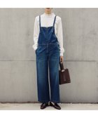 【ナチュラル ビューティー ベーシック/NATURAL BEAUTY BASIC】のデニムオールインワン 人気、トレンドファッション・服の通販 founy(ファニー) ファッション Fashion レディースファッション Fashion for Women ワンピース Dresses オールインワン・ワンピース Dresses and Jumpsuits デニム Denim, Jeans Material フロント Front, Front Design ブリーチ Bleach, Washed Finish リラックス Relax, Relaxed Fit ワーク Workwear, Utility Style エレガント 上品 Elegant thumbnail ミディアムブルー1|ID: prp329100004853935 ipo3291000000036325070