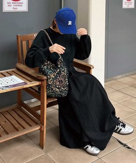 【コーナーズ/CORNERS】の【CORNERS by KR】長袖スウェットドッキングワンピース 人気、トレンドファッション・服の通販 founy(ファニー) ファッション Fashion レディースファッション Fashion for Women ワンピース Dresses トレンド Trend, Trending Now ドッキング Docking, Mixed Material ドローコード Drawcord, Drawstring Cord 長袖 Long Sleeve, Full Sleeve ミックス Mix, Mixed Style エレガント 上品 Elegant |ID:prp329100004853938