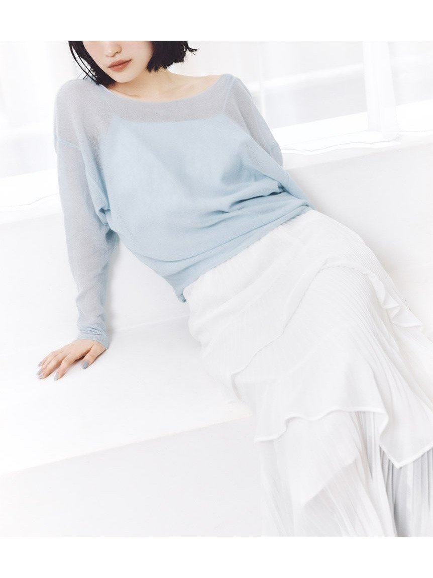 【スナイデル/SNIDEL】のSustainableプリーツティアードスカート 人気、トレンドファッション・服の通販 founy(ファニー) 　ファッション　Fashion　レディースファッション　Fashion for Women　スカート　Skirts　ティアードスカート　Tiered Skirts　ウェーブ　Wavy Pattern　今季　This Season, Current Season　シアー　Sheer, See-Through　ストレート　Straight, Straight Cut　スマート　Smart, Elegant　ティアードスカート　Tiered Skirt, Flounced Skirt　ドット　Polka Dot, Dot Pattern　人気　Popular, Best Seller　プリーツ　Pleats, Pleated　ラベンダー　Lavender　おすすめ　Recommended / Our Picks　 other-1|ID: prp329100004853981 ipo3291000000035672725