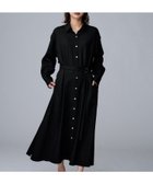 【アンタイトル/UNTITLED】の【前開きボタン/ベルト付/羽織シャツ/】2WAYトレンチ風ワンピース 人気、トレンドファッション・服の通販 founy(ファニー) ファッション Fashion レディースファッション Fashion for Women ワンピース Dresses ベルト&ウエストマーク Belts & Waist Accessories おすすめ Recommended / Our Picks スマート Smart, Elegant ツイル Twist, Twisted Detail トレンチ Trench, Trench Coat バランス Balance, Style Balance ポケット Pocket, Pocket Detail ヴィンテージ Vintage Style 羽織 Haori, Light Jacket thumbnail ブラック|ID: prp329100004854013 ipo3291000000035673511