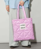 【シテン/CITEN】のCITEN CITEN パデッド トートバッグ 人気、トレンドファッション・服の通販 founy(ファニー) ファッション Fashion レディースファッション Fashion for Women バッグ Bags キルティング Quilted, Quilting トライアングル Triangle, Triangular Shape フィット Fit, Slim Fit ポケット Pocket, Pocket Detail モコモコ Fuzzy, Fluffy A/W・秋冬 Autumn/Winter おすすめ Recommended / Our Picks thumbnail PINK|ID: prp329100004854041 ipo3291000000036075351
