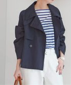 【スピック&スパン/Spick & Span】のソフトツイルショートトレンチコート 人気、トレンドファッション・服の通販 founy(ファニー) ファッション Fashion レディースファッション Fashion for Women アウター Coat / Outerwear Collection コート・ロングコート・ピーコート Long Coats, Peacoats & More トレンチコート / 春秋の定番アウター Trench Coats おすすめ Recommended / Our Picks ショート Short, Short Length スマート Smart, Elegant ツイル Twist, Twisted Detail バランス Balance, Style Balance リラックス Relax, Relaxed Fit ワイド Wide, Wide Fit 人気 Popular, Best Seller 今季 This Season, Current Season thumbnail ネイビー|ID: prp329100004854183 ipo3291000000036215644