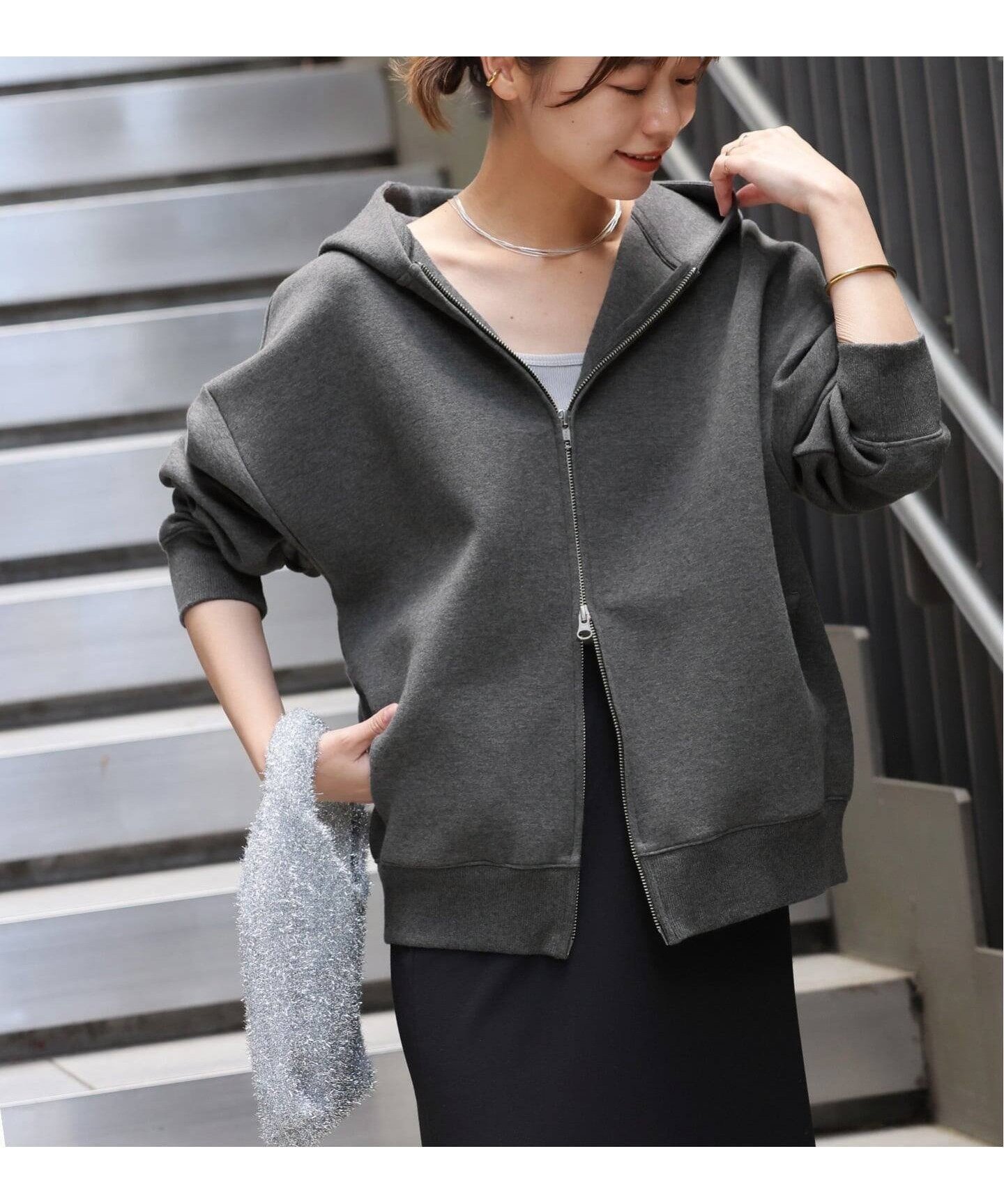 【ジャーナルスタンダード レリューム/JOURNAL STANDARD relume】の《WEB限定追加3》フーディーブルゾン インテリア・キッズ・メンズ・レディースファッション・服の通販 founy(ファニー) 　ファッション　Fashion　レディースファッション　Fashion for Women　アウター　Coat / Outerwear Collection　ブルゾンジャケット・スポーティアウター　Blouson Jackets　2025年　2025　2025-2026秋冬・A/W　Autumn/Winter 2025–26 AW25–26　ブルゾン　Blouson, Bomber Jacket　ブラック D|ID: prp329100004854216 ipo3291000000036268778