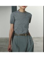 【アニュアンス/anuans】のハーフスリーブニットプルオーバー 人気、トレンドファッション・服の通販 founy(ファニー) ファッション Fashion レディースファッション Fashion for Women トップス・カットソー Cut & Sew Tops ニット Knit Tops & Sweaters カジュアルプルオーバー・ニットトップス Pullovers & Knit Tops / Casual Pullovers イタリア Italy インナー Innerwear カーディガン Cardigan, Knitwear 抗菌 Antibacterial, Bacteria-Resistant シンプル Simple, Minimal ジャケット Jacket, Outerwear なめらか Smooth, Silky Texture バランス Balance, Style Balance ボトム Bottoms, Lower Wear ラグジュアリー Luxury, Elegant 夏 Summer thumbnail GREY|ID: prp329100004854221 ipo3291000000035702804