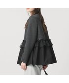 【ユナイテッドアローズ/UNITED ARROWS】のペプラムフリル カットソー 人気、トレンドファッション・服の通販 founy(ファニー) ファッション Fashion レディースファッション Fashion for Women トップス・カットソー Cut & Sew Tops カットソー・ベーシックTシャツ Cut-and-Sewn Tops / Stretch Tees & Basics オーガンジー Organza Fabric カットソー Cut and Sewn Top シンプル Simple, Minimal スリム Slim, Slim Fit センター Center, Center Line タイプライター Typewriter Fabric, Crisp Cotton フリル Frill, Ruffle ペプラム Peplum, Flared Hem ワイド Wide, Wide Fit エレガント 上品 Elegant thumbnail DK.GRAY|ID: prp329100004854229 ipo3291000000036073244