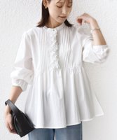 【シップス フォー ウィメン/SHIPS】の【WEB限定】 手洗い可能 フリル 刺繍 ペプラム ブラウス 人気、トレンドファッション・服の通販 founy(ファニー) ファッション Fashion レディースファッション Fashion for Women トップス・カットソー Cut & Sew Tops シャツ・ブラウス・オフィスカジュアル Elegant Blouses & Button-Ups ギャザー Gathered, Ruffled 切替 Switching, Contrast Panel ストレッチ Stretch, Stretchy Fabric スリム Slim, Slim Fit バランス Balance, Style Balance フリル Frill, Ruffle フロント Front, Front Design ペプラム Peplum, Flared Hem ポケット Pocket, Pocket Detail ワイド Wide, Wide Fit おすすめ Recommended / Our Picks セレモニー Ceremony ビジネス 仕事 通勤 Business / Work / Commuting 2026年 2026 |ID:prp329100004854242