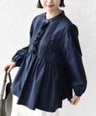 【シップス フォー ウィメン/SHIPS】の【WEB限定】 手洗い可能 フリル 刺繍 ペプラム ブラウス 人気、トレンドファッション・服の通販 founy(ファニー) ファッション Fashion レディースファッション Fashion for Women トップス・カットソー Cut & Sew Tops シャツ・ブラウス・オフィスカジュアル Elegant Blouses & Button-Ups ギャザー Gathered, Ruffled 切替 Switching, Contrast Panel ストレッチ Stretch, Stretchy Fabric スリム Slim, Slim Fit バランス Balance, Style Balance フリル Frill, Ruffle フロント Front, Front Design ペプラム Peplum, Flared Hem ポケット Pocket, Pocket Detail ワイド Wide, Wide Fit おすすめ Recommended / Our Picks セレモニー Ceremony ビジネス 仕事 通勤 Business / Work / Commuting 2026年 2026 thumbnail ネイビー|ID: prp329100004854242 ipo3291000000035703965