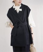 【イエナ/IENA】のNAVY ツイーディーサッシュジレ 人気、トレンドファッション・服の通販 founy(ファニー) ファッション Fashion レディースファッション Fashion for Women アウター Coat / Outerwear Collection トップス・カットソー Cut & Sew Tops ベスト&ジレ / 重ね着スタイル Vests & Gilets インナー Innerwear カットソー Cut and Sewn Top コレクション Collection, Seasonal Line ツイード Twill, Twill Weave バランス Balance, Style Balance フォルム Silhouette, Form ベスト Vest, Waistcoat ベーシック Basic, Essential ループ Loop, Loop Knit セレモニー Ceremony 2026年 2026 thumbnail ネイビー|ID: prp329100004854244 ipo3291000000035704034