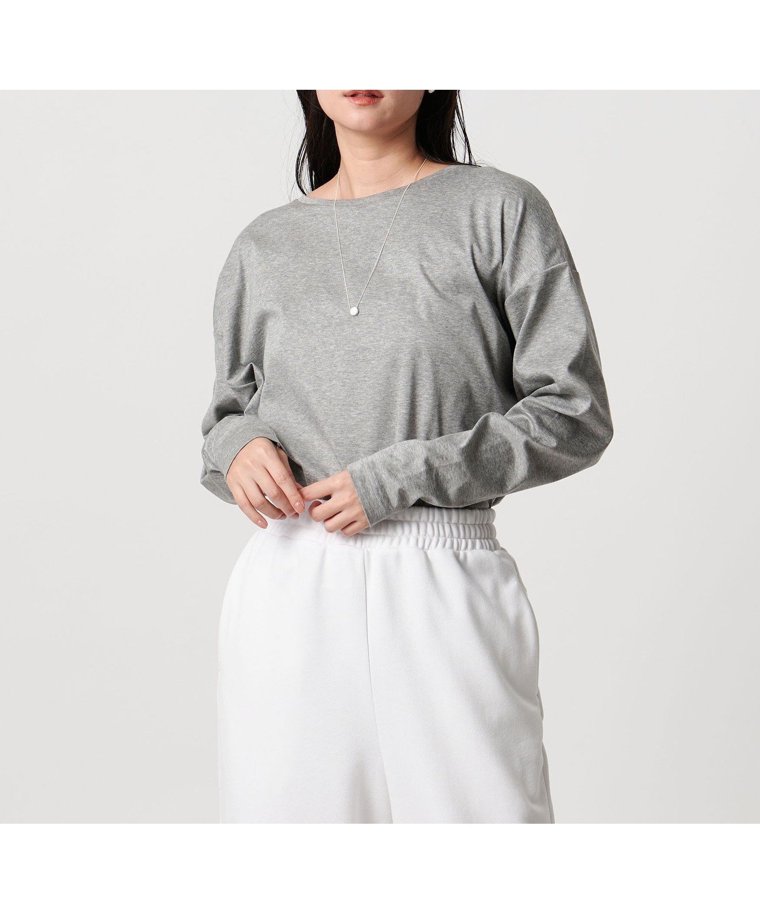 【ユナイテッドアローズ/UNITED ARROWS】のMARW UNITED ARROWS ロングスリーブ カットソー 汗染み防止 インテリア・キッズ・メンズ・レディースファッション・服の通販 founy(ファニー) ファッション Fashion レディースファッション Fashion for Women トップス・カットソー Cut & Sew Tops カットソー・ベーシックTシャツ Cut-and-Sewn Tops / Stretch Tees & Basics インナー Innerwear 秋 Autumn カットソー Cut and Sewn Top シンプル Simple, Minimal ジャケット Jacket, Outerwear スリーブ Sleeve, Long Sleeve / Short Sleeve 人気 Popular, Best Seller ロング Long, Long-Length 冬 Winter / This Winter ビジネス 仕事 通勤 Business / Work / Commuting MD.GRAY|ID: prp329100004854262 ipo3291000000036160762