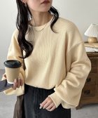 【ディスコート/Discoat】の【ベストセラー/WEB限定】ワッフルロングTシャツ エクリュ|ID: prp329100004854314 ipo3291000000036339425