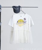 【フリークスストア/FREAK'S STORE】のNBA プリント チュールフリル ドッキングTシャツ 25AW 人気、トレンドファッション・服の通販 founy(ファニー) ファッション Fashion レディースファッション Fashion for Women トップス・カットソー Cut & Sew Tops シャツ・ブラウス・オフィスカジュアル Elegant Blouses & Button-Ups ロングTシャツ・Tシャツ Longline T-Shirts & Tees 2025年 2025 2025-2026秋冬・A/W Autumn/Winter 2025–26 AW25–26 冬 Winter / This Winter チュール Tulip, Tulip Motif トレンド Trend, Trending Now ドッキング Docking, Mixed Material プリント Print, Printed Pattern リメイク Remake, Reconstructed A/W・秋冬 Autumn/Winter thumbnail オフホワイト|ID: prp329100004854344 ipo3291000000035706744