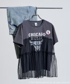 【フリークスストア/FREAK'S STORE】のNBA プリント チュールフリル ドッキングTシャツ 25AW 人気、トレンドファッション・服の通販 founy(ファニー) ファッション Fashion レディースファッション Fashion for Women トップス・カットソー Cut & Sew Tops シャツ・ブラウス・オフィスカジュアル Elegant Blouses & Button-Ups ロングTシャツ・Tシャツ Longline T-Shirts & Tees 2025年 2025 2025-2026秋冬・A/W Autumn/Winter 2025–26 AW25–26 冬 Winter / This Winter チュール Tulip, Tulip Motif トレンド Trend, Trending Now ドッキング Docking, Mixed Material プリント Print, Printed Pattern リメイク Remake, Reconstructed A/W・秋冬 Autumn/Winter thumbnail チャコールグレー|ID: prp329100004854344 ipo3291000000035706748