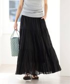 【ジャーナルスタンダード レリューム/JOURNAL STANDARD relume】の《WEB限定追加》コットンボイルクリンクルティアードスカート 人気、トレンドファッション・服の通販 founy(ファニー) ファッション Fashion レディースファッション Fashion for Women スカート Skirts ティアードスカート Tiered Skirts 春 Spring トレンド Trend, Trending Now ドット Polka Dot, Dot Pattern ポケット Pocket, Pocket Detail S/S・春夏 SS, Spring/Summer, Warm Season 夏 Summer 旅行 Travel 2026年 2026 thumbnail ブラック|ID: prp329100004854357 ipo3291000000036293003