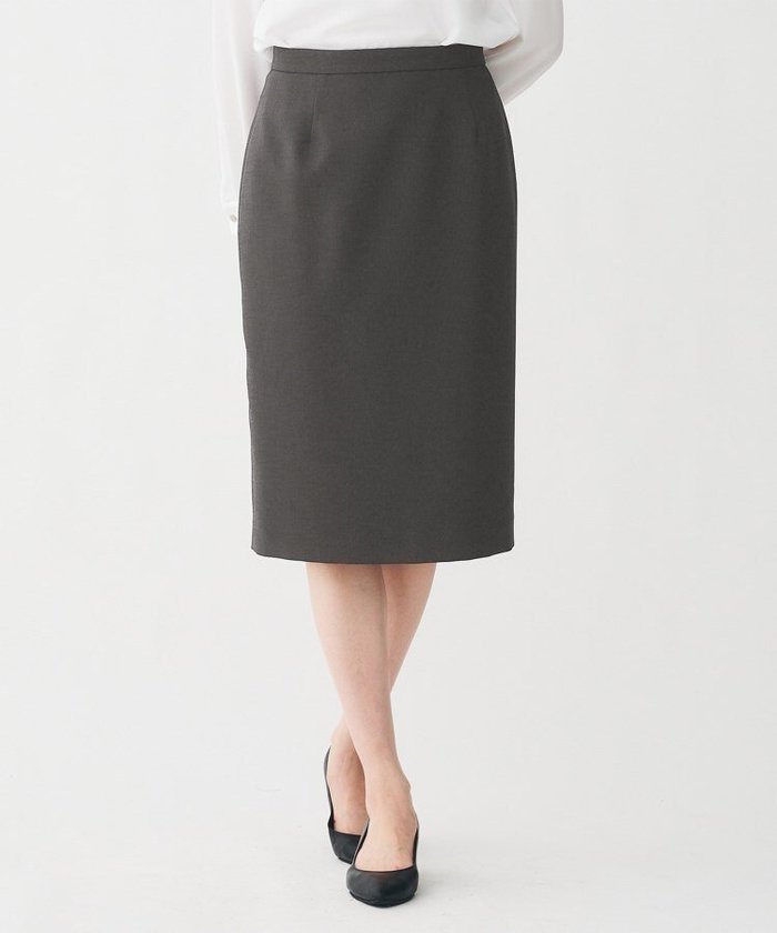 【アンタイトル/UNTITLED】の【洗える/お仕事スーツ】ドライメランジ タイトスカート インテリア・キッズ・メンズ・レディースファッション・服の通販 founy(ファニー) https://founy.com/ ファッション Fashion レディースファッション Fashion for Women スカート Skirts スーツ Business Suits & Workwear スーツスカート・ビジネス用スカート Suit Skirts / Office Skirts エレガント 上品 Elegant 洗える Machine Washable スマート Smart, Elegant スーツ Suit, Formalwear タイトスカート Pencil Skirt, Tight Skirt ドレープ Drape, Draping Fabric 定番 Standard, Basic Item フィット Fit, Slim Fit ベーシック Basic, Essential ポケット Pocket, Pocket Detail メランジ Melange, Mixed Yarn おすすめ Recommended / Our Picks 夏 Summer ビジネス 仕事 通勤 Business / Work / Commuting |ID: prp329100004854359 ipo3291000000035707020