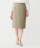 【アンタイトル/UNTITLED】の【洗える/お仕事スーツ】ドライメランジ タイトスカート ベージュ|ID: prp329100004854359 ipo3291000000035707026