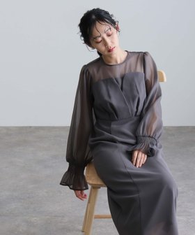 【プールヴー/PourVous】のオケージョンドレスお呼ばれ ワンピース結婚式 フォーマル同窓会 パーティードレス 人気、トレンドファッション・服の通販 founy(ファニー) ファッション Fashion レディースファッション Fashion for Women ワンピース Dresses フォーマル・パーティードレス・結婚式用ドレス Elegant & Casual Dresses おすすめ Recommended / Our Picks シフォン Chiffon, Lightweight Fabric セレモニー Ceremony ドレス Dress, One-Piece ビスチェ Bustier, Corset Top フォーマル Formal, Dressy エレガント 上品 Elegant 二次会 After Party 結婚式 Wedding |ID:prp329100004854377