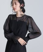 【プールヴー/PourVous】のオケージョンドレスお呼ばれ ワンピース結婚式 フォーマル同窓会 パーティードレス ブラック|ID: prp329100004854377 ipo3291000000036284445