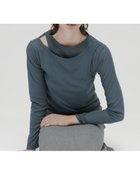 【エイチオーヴィー/H O V】のkiehtova/LAYERED SHEER TOPS /レイヤード シアー トップス 長袖 人気、トレンドファッション・服の通販 founy(ファニー) ファッション Fashion レディースファッション Fashion for Women トップス・カットソー Cut & Sew Tops エアリー Airy Texture シアー Sheer, See-Through モダン Modern, Contemporary 夏 Summer 長袖 Long Sleeve, Full Sleeve thumbnail bulegreen|ID: prp329100004854771 ipo3291000000036071499