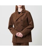 【ビューティ&ユース ユナイテッドアローズ/BEAUTY&YOUTH / UNITED ARROWS】のATTISESSION スエードライク ボンディング Pコート 人気、トレンドファッション・服の通販 founy(ファニー) ファッション Fashion レディースファッション Fashion for Women アウター Coat / Outerwear Collection コート・ロングコート・ピーコート Long Coats, Peacoats & More Pコート Pea Coats おすすめ Recommended / Our Picks なめらか Smooth, Silky Texture クラシカル Classical, Vintage-Inspired クラシック Classic, Timeless Style デニム Denim, Jeans Material フォルム Silhouette, Form ボンディング Bonding, Bonded Fabric リュクス Luxury, Elegant, High-End, Chic ロング Long, Long-Length thumbnail DK.BROWN|ID: prp329100004854776 ipo3291000000035730067