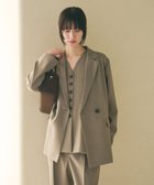 【ビューティ&ユース ユナイテッドアローズ/BEAUTY&YOUTH / UNITED ARROWS】の【WEB限定 Wardrobe DAILY MINIMAL】メランジ ダブルジャケット ウォッシャブル 人気、トレンドファッション・服の通販 founy(ファニー) ファッション Fashion レディースファッション Fashion for Women アウター Coat / Outerwear Collection レディースジャケット・軽アウター Jackets ウォッシャブル Machine Washable オケージョン Occasion Wear クール Cool, Chic 今季 This Season, Current Season シンプル Simple, Minimal ジャケット Jacket, Outerwear セットアップ Set-Up, Coordinated Outfit ダブル Double, Double-Breasted デニム Denim, Jeans Material メランジ Melange, Mixed Yarn おすすめ Recommended / Our Picks セレモニー Ceremony ビジネス 仕事 通勤 Business / Work / Commuting thumbnail MOCA|ID: prp329100004854785 ipo3291000000035730373